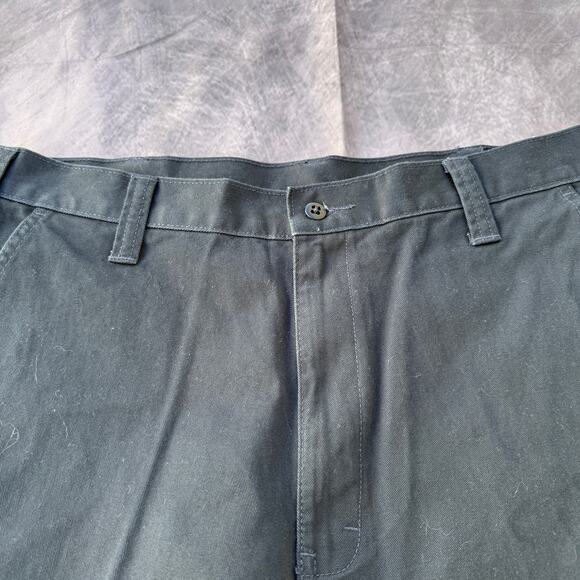 Men's Dickies Navy Blue 6-Pocket Long Utility Skate Cargo Work Shorts Sz 32 x 13 - Picture 2 of 6